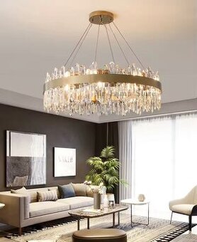 Krištáľový LED luster - priemer 1m - 1