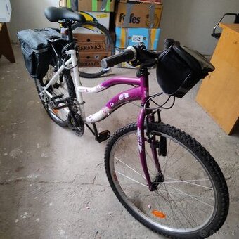 Dievčenský bicykel 24" – Ideálny na výlety aj do školy