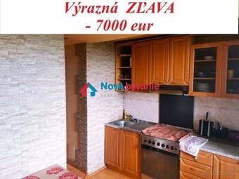 VÝRAZNÁ ZĽAVA - Na predaj 3 izbový byt s nádherným výhľadom