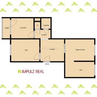 EXKLUZÍVNE, 3 izbový byt , 58m2+LO,  Prešov, Sekčov, TOP