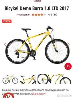 Dema Barro 1.0 velkost ramu L 19