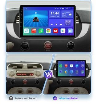 Radio fiat 500