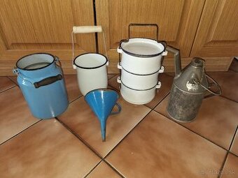 Staré smaltované veci