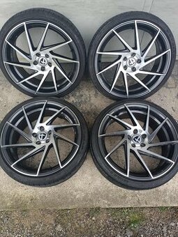 4ks alu disky orig. Tomasson 5x100 R18