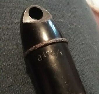 Wehrmacht píšťalka a WH posuvky značenie