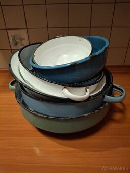 Smaltove misky Czechoslovakia