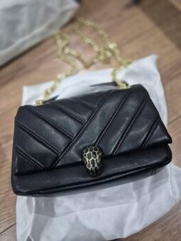 Nová Bvlgari čierna crossbody kabelka