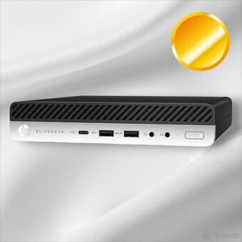 🖥️ HP EliteDesk 705 G4 Mini | 8GB RAM | WiFi | adaptér