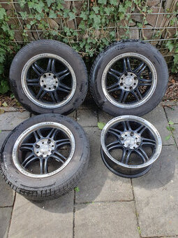 Elektrony MOMO CORSE Blac + letné pneu ET38  - 4x114,3