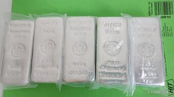 Investičné striebro 1kg