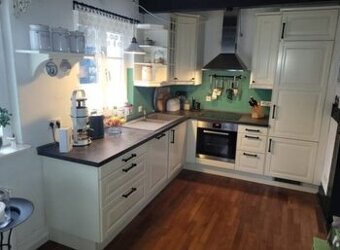 Venkovská kuchyně Ikea Lidingö se spotřebiči,6006