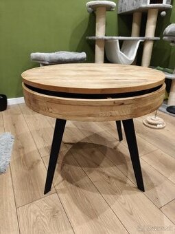 Konferenčný stolík okrúhly otočný