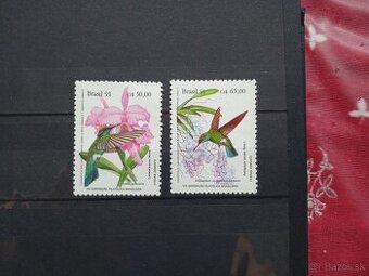 Poštové známky č.846 - Brazília - vtáci