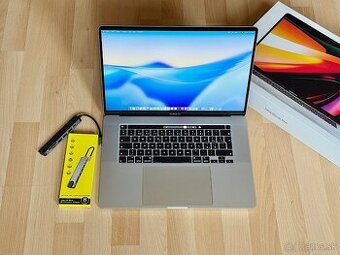 MacBook Pro 16" i9-2.3GHz8j/16GB/1TB,NOVÁ BATÉRIA ,TOP STAV