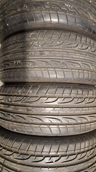 Predám 4ks jazdené letné 215/45r16-86W Dunlop