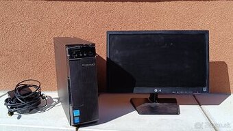 Kancelarsky počitač Lenovo + ledmonitor LG