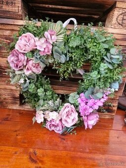 Veniec v tvare srdca