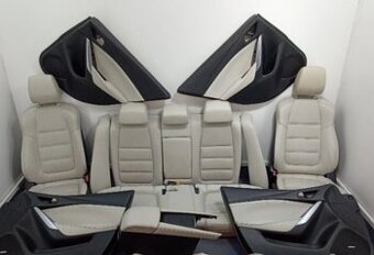 Biely kompletný kožený interiér Mazda 6 combi / Mazda Cx5