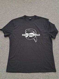 Karl Lagerfeld tričko pánske dámske  XL/L