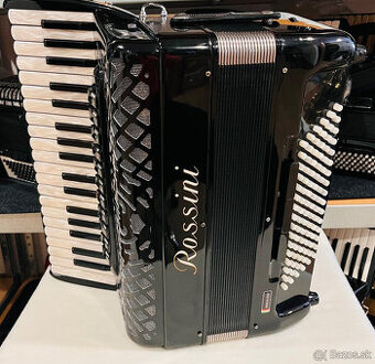 Predám profi akordeón Rossini 96 basový- TOP - akordeón vhod