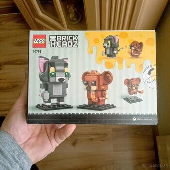 LEGO BrickHeadz 40793, Tom & Jerry Figures