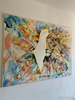 Izrael – sila, viera a nádej 120x90 cm