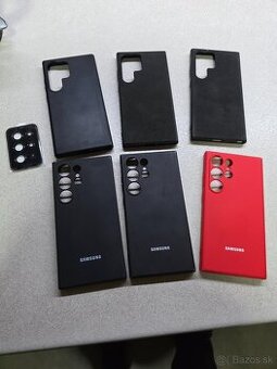Predam 6x kryt samsung s24ultra + sklo fotaku