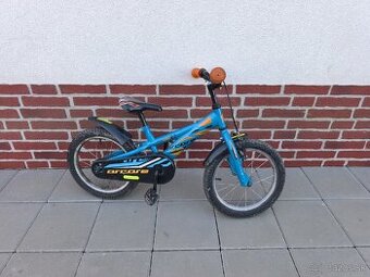 Detský bicykel Arcore Atomix 16" – Modrý