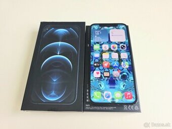 APPLE IPHONE 12 PRO 256GB BLUE,ZDRAVIE BATERKY 100%