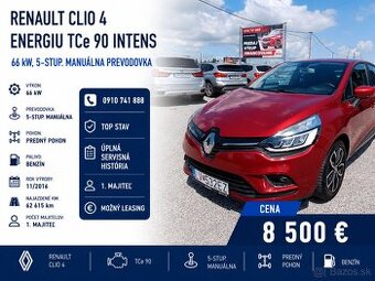 ✅️ Renault Clio 4 Energy TCe 90 Intens✅️