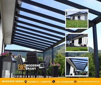 Pergola,prístrešky na autá, zimné záhrady, hliníkové pergoly