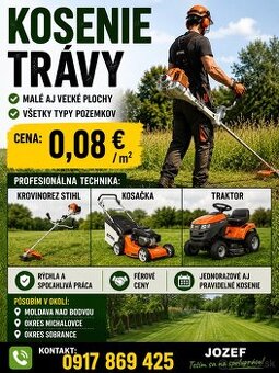 KOSENIE TRÁVY