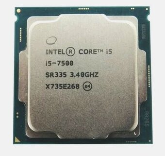 CPU Intel® Core™ i5-7500 3.4 GHz, 6M Cache,socket LGA1151