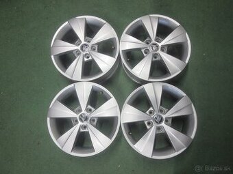 R16 hliníkové disky Škoda Fabia rozteč 5x100 5E0601025BE