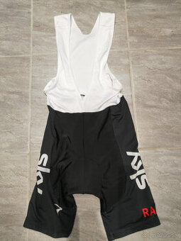 Cyklonohavice bibshorts Rapha Sky vL, letné