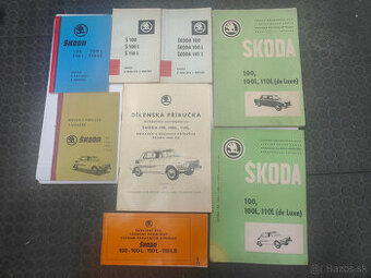 P: knihy, dielenské príručky a iné na ŠKODA 100-110