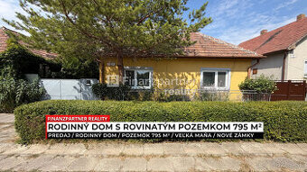 Dom s pozemkom 795 m², Veľká Maňa, Nové Zámky