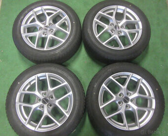 R17 zimná sada BORBET rozteč 5x112 205/60R17 BRIDGESTONE