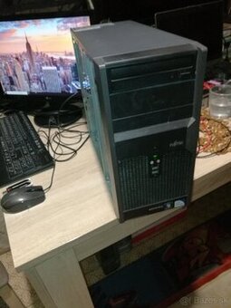 Komplet PC zostava. Fujitsu. 2 x Disk. 500 GB.