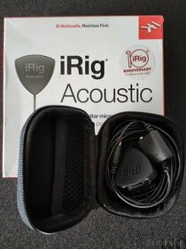 iRig Acoustic - mikrofón, irig na akust.git. na iphone, ipad
