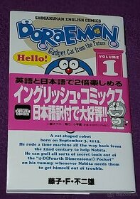 1. diel dvojjazyčnej japonskej mangy DORAEMON - 1