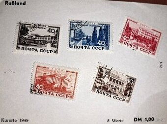 Známky - Budovy, ZSSR - 1