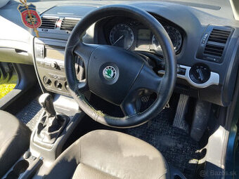 airbag, pas, volant, interier, škoda octavia II