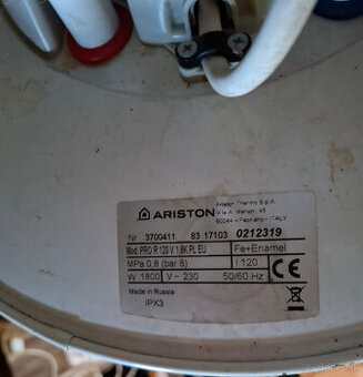 Predám elektrický ohrievač vody,bojler 120