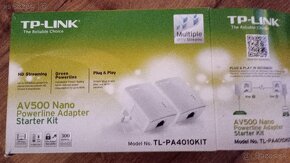 Predam TP Link TL-PA4010 adaptér na rozvod LAN siete