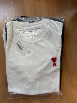 Rôzne tričká Ami, Ralph Lauren, Tommy Hilfiger, Hugo Boss