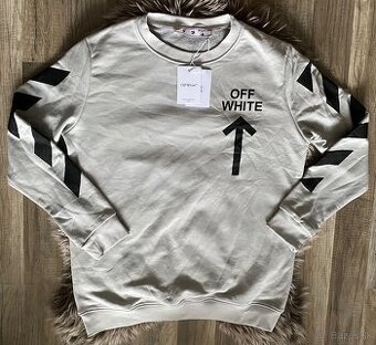 Mikina offwhite xxl