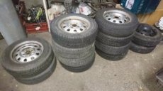 Zimne, letne pneu, plechove disky skoda felicia