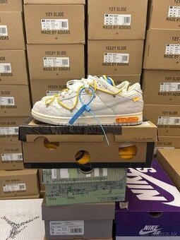 Nike Dunk Low Off White Lot 34, 44.5