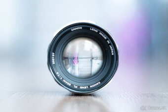 Objektív Canon FL 50 mm f1.4